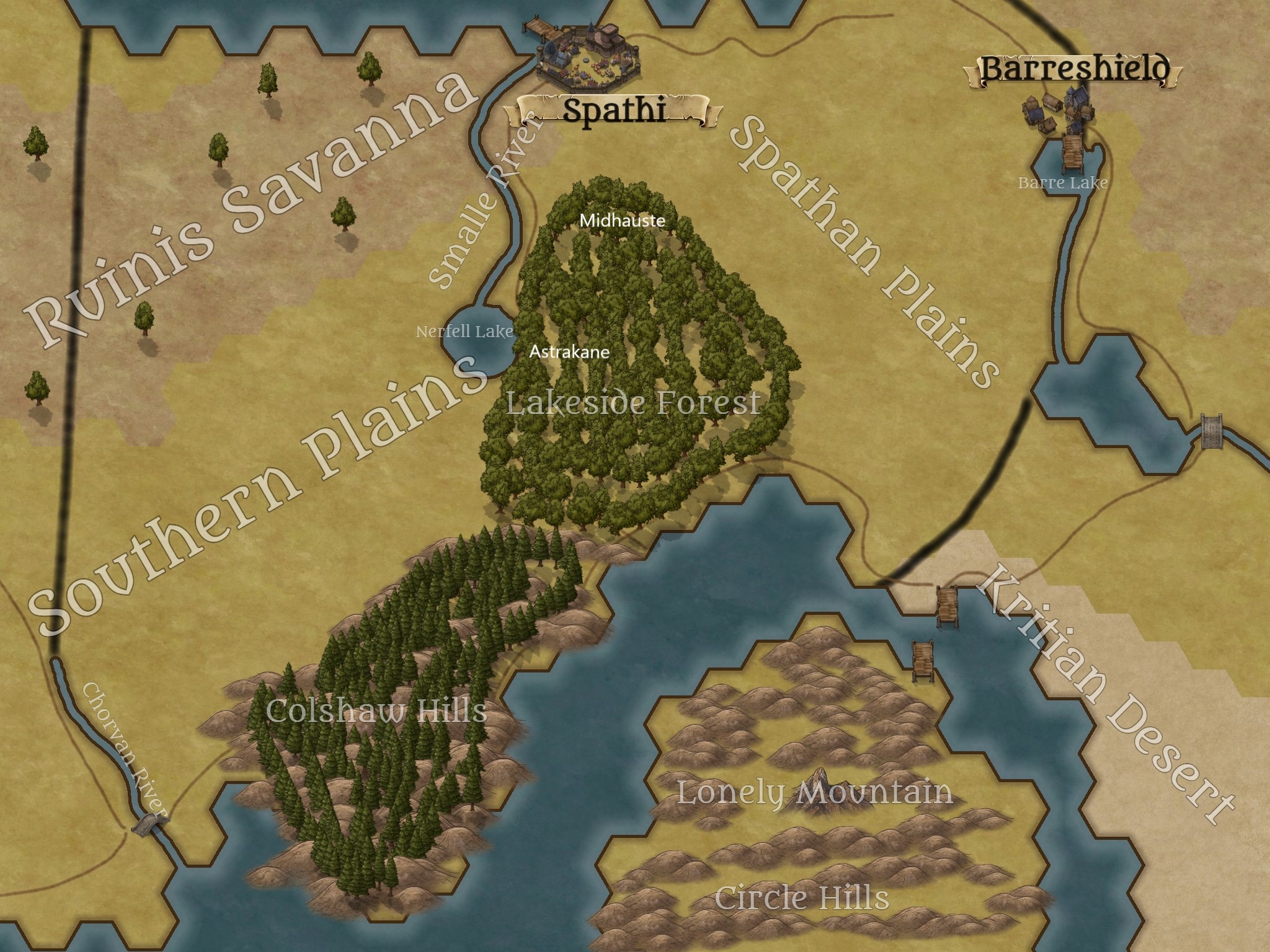 Spathi Map